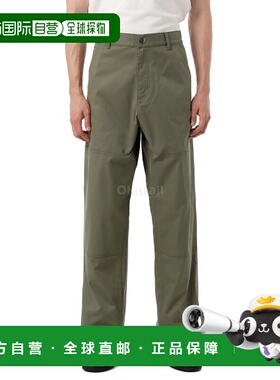 韩国直邮MONCLER 2A00003 598R1 81M 斜纹棉布裤裤子休闲裤