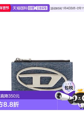 韩国直邮DIESEL 25 FW Diesel 徽标拉链卡套 X10270P1730H8457 TP