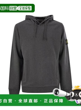 韩国直邮Stone Island 连帽 T 恤 811560820V0M67 深灰色混色 DOM