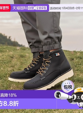 韩国直邮Danner Bull Run Moc Toe（EE）黑色（15568） 高帮/中帮