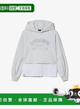 韩国直邮FILA M Wheels 儿童连帽衫 KQC FK2POG3404F-CMY 多层连