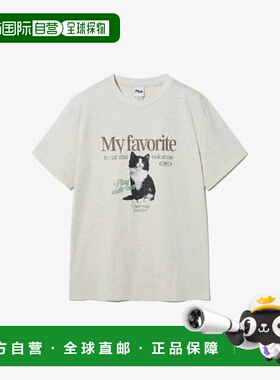 韩国直邮FILA Wheelabanpalty CQK FS252RS01F001-290 MY T-shirt