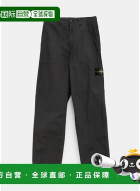 韩国直邮Stone Island 直筒裤 K2S153100005S0179V0062 铅灰色