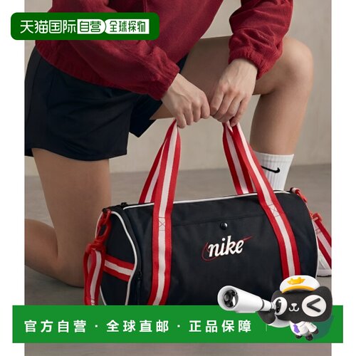 韩国直邮NIKE耐克HERITAGE DUFF复古单肩运动包13L男女DR6261-015