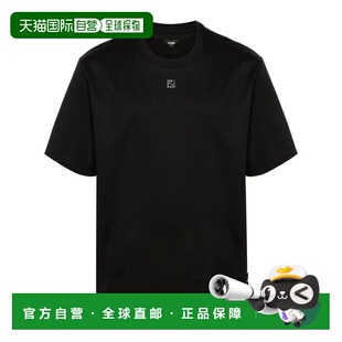 短袖 黑色 FY0936ARYYF0QA1 DOM 恤 韩国直邮Fendi