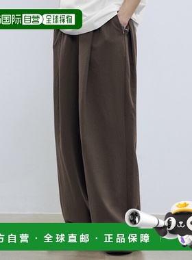 韩国直邮FILLUMINATE 公用运动裤 FBESUTP124BR Overlap Sweat Pa