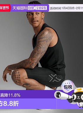 香港直邮2XUAero Mesh Compression Shorts男式运动紧身短裤