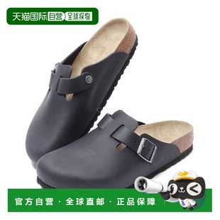波士顿 拖鞋 59461 厚底 黑色 韩国直邮BIRKENSTOCK