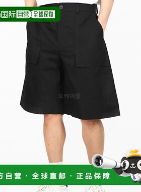 韩国直邮STUDIO NICHOLSON TILLER 贴袋短裤 - 黑色 (1142) 短裤