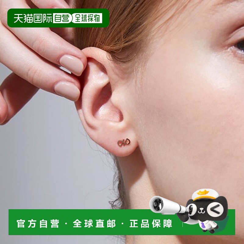 韩国直邮STONEHENGE 女士耳钉 SAG-19A75T-S4R0000 14k 单只