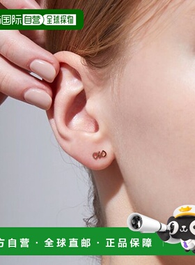 韩国直邮STONEHENGE 女士耳钉 SAG-19A75T-S4R0000 14k 单只