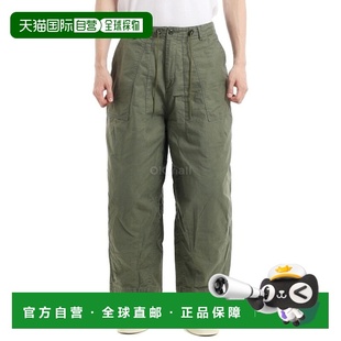 韩国直邮NEEDLES HD 疲劳裤 - 橄榄色 (QV153) 斜纹棉布裤新款