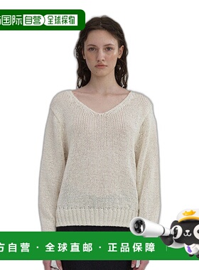 韩国直邮NOTHING WRITTEN正品女装毛衣302908240Sia v-neck pullo