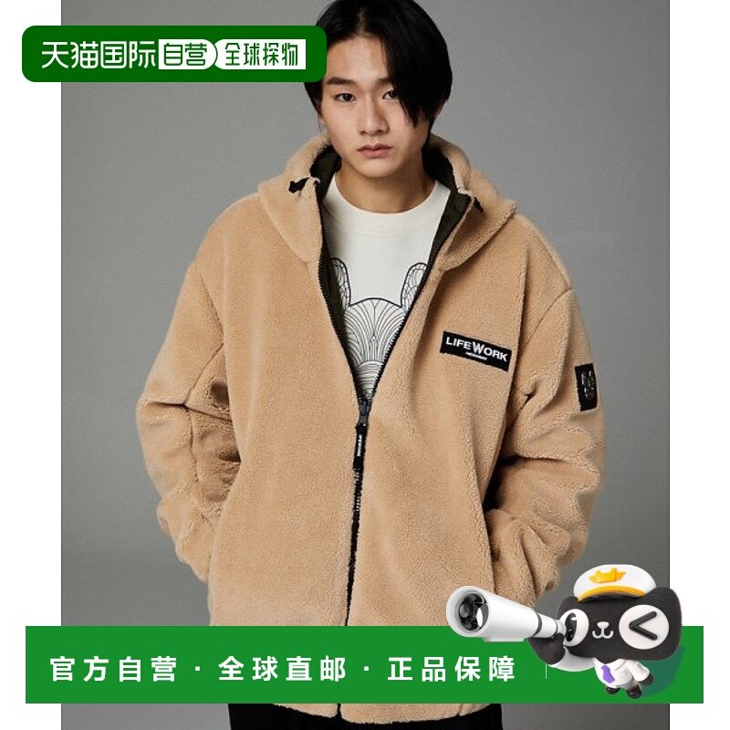 韩国直邮LIFEWORK 公用男士连帽衫LW224JP903新款长袖卫衣