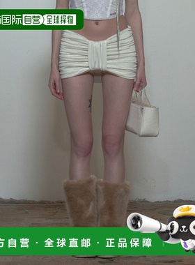 韩国直邮SCULPTOR美式复古街头辣妹潮牌新款半身裙SC24S435IV