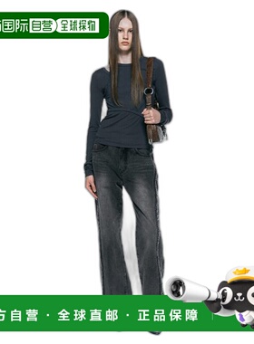 韩国直邮INSILENCE女款街头复古酷帅时髦设计师新款上衣IW2C4TO10