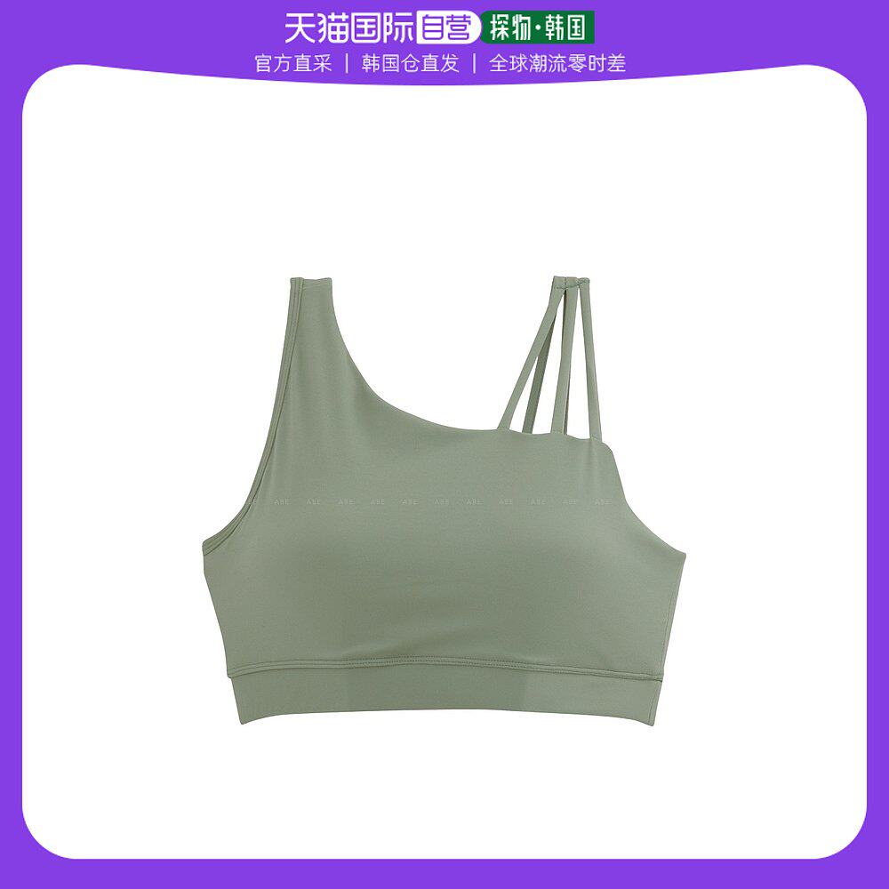 韩国直邮[abe]不对称肩带文胸上衣