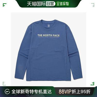 韩国直邮THE NORTH FACE 运动T恤 DQC/NT7TP06B/海洋/波浪/2/长袖