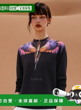 韩国直邮MARCELO BURLON CMBA009F23FLE001 1030 男士棉质翼形印T