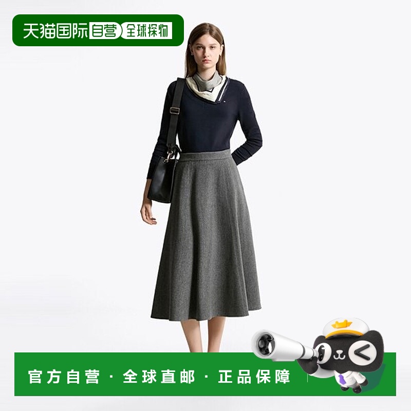 韩国直邮TOMMY HILFIGER 冬季长裙 T22F7WSC505WL1N56半身裙a字裙