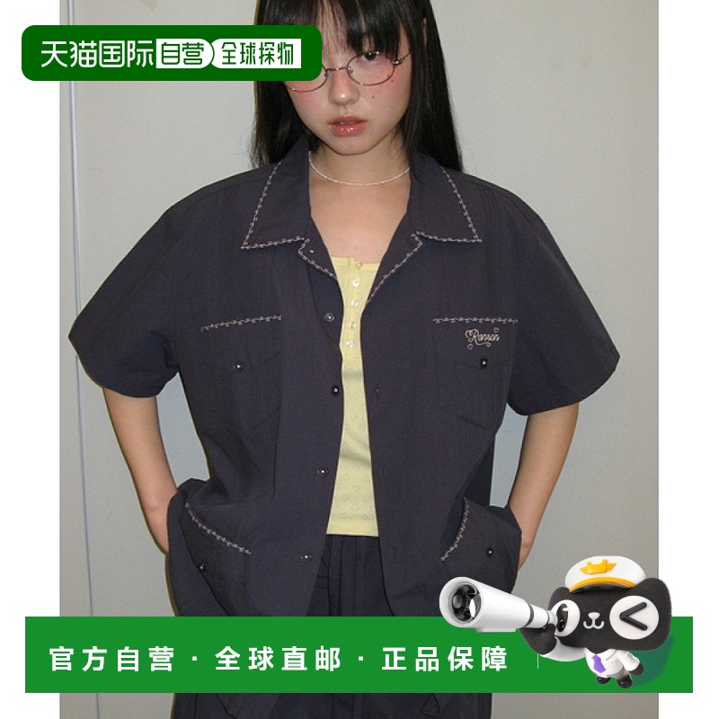 1h可退 韩国直邮ronron  衬衫