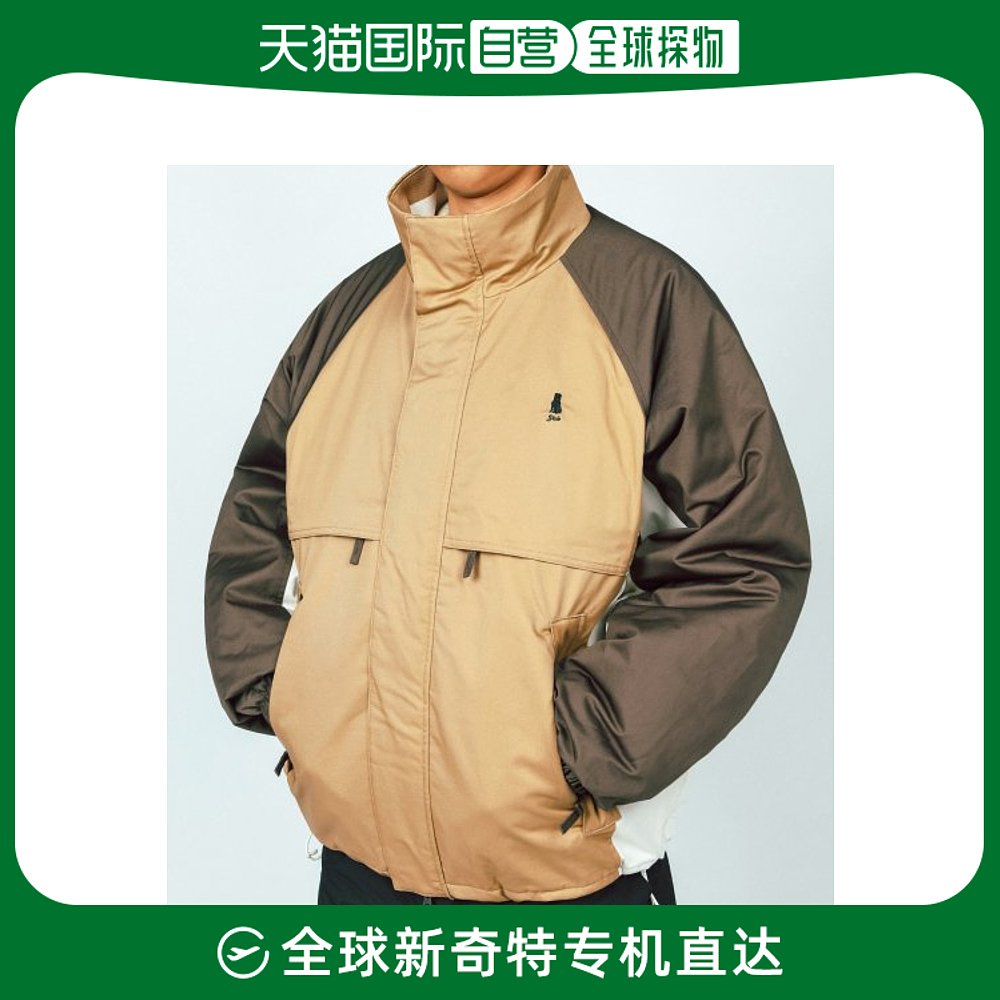 韩国直邮YALE COLOR BLOCK INSULATION YACHT PARKA BEIGE夹克YD0