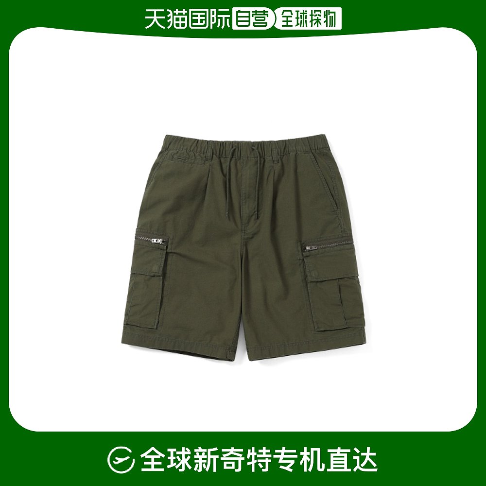 韩国直邮THISISNEVERTHAT 公用短裤Zip Cargo Short Khaki TN241W 运动服/休闲服装 运动中长裤／短裤 原图主图