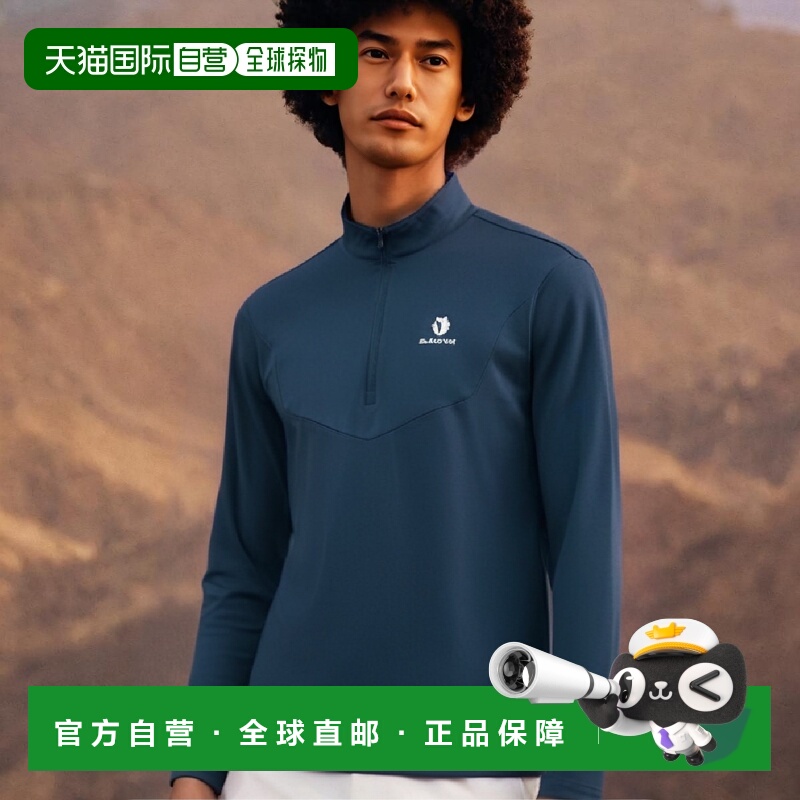 韩国直邮BLACKYAK 布来亚户外运动潮牌休闲舒适拉链运动外套1BYTS