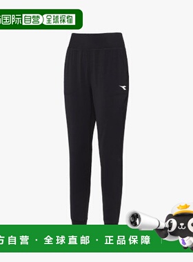 韩国直邮diadora 女士打底裤D2322PPF33BLK紧身裤卫裤休闲裤