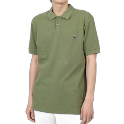 韩国直邮Paul Smith 男士短袖POLO衫 ZEBRA 珠地网眼 2024年夏季