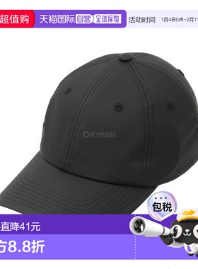 韩国直邮Rains棒球帽男女同款黑色透气舒适时尚日常百搭休闲潮流