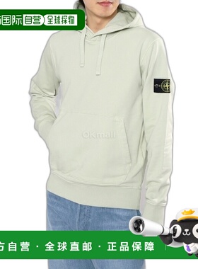 韩国直邮STONE ISLAND 64151 棉质抓绒连帽卫衣 常规版型拉链帽衫