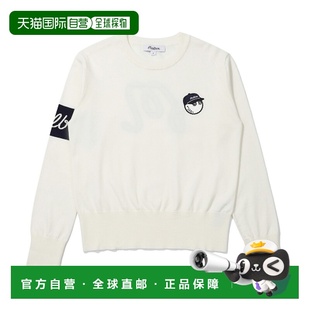 Point 韩国直邮MALBON Bucket 毛衣M5122PKT13WHT Lon GOLF女士女装