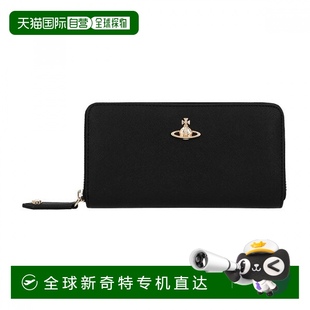 1h可退 钱包拉链牛皮长钱包 韩国直邮vivienne westwood