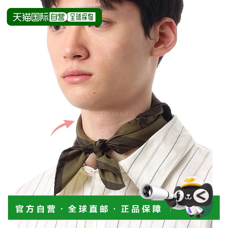 韩国直邮Margaret Howell GLENCHECK 围巾 - 橄榄绿 / 阿萨姆 (UN