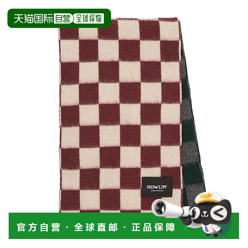 1h可退 韩国直邮howlin 男女通用 围巾披肩羊毛潮流时尚穿搭 高级