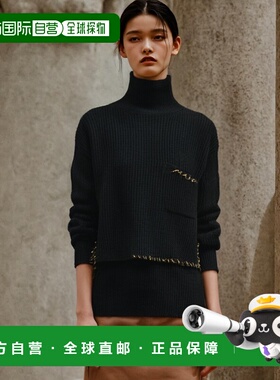 韩国直邮MARNI 毛针织衫女士DVMD0146Q0UFH53300N99 TURTLE NECK K