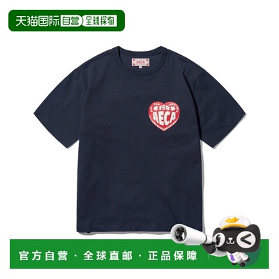 韩国直邮AECA 男士T恤AWCMSSBDTTSST006C0LB AECA LOVE HALF SLEE