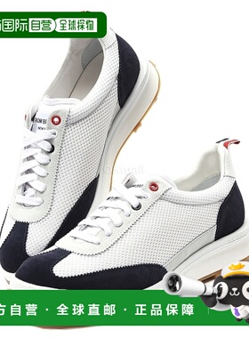 韩国直邮Thom Browne跑鞋男女同款白色休闲舒适MFD180B 03050 415