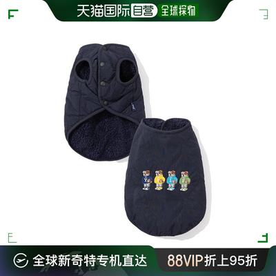 韩国直邮YALE UNIVERSITY MULTI DAN DOGGY PADDING NAVY宠物服装