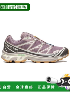 韩国直邮SALOMON  公用休闲鞋XT-6 - QUAIL/PLUM KITTEN/VANILLA