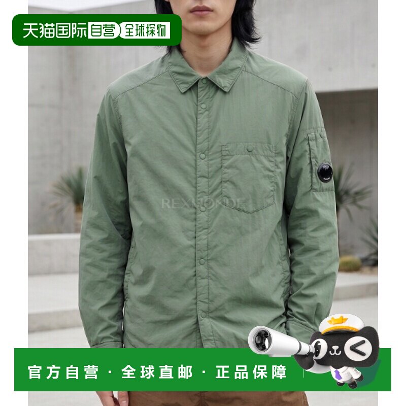 韩国直邮CP COMPANY Chrome-R 镜头纽扣衬衫 (19CMOS088A 005904G