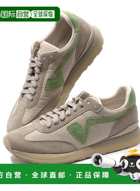 韩国直邮VISVIM FKT RUNNER男款牛皮拼接运动鞋灰色0124201001003