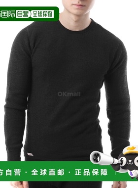 韩国直邮WoolPower 圆领毛衣 200 黑色 (7112) 长袖