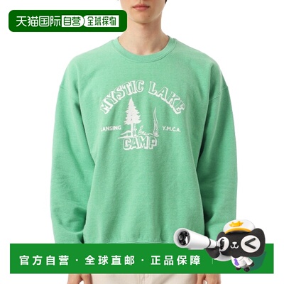 韩国直邮WILD DONKEY 神秘圆领衫 'ESW 爱尔兰绿'