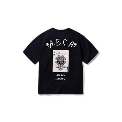 韩国直邮AECA WHITE 公用T恤AWCMSSBDTTSST008C0BA AECA SPADE A