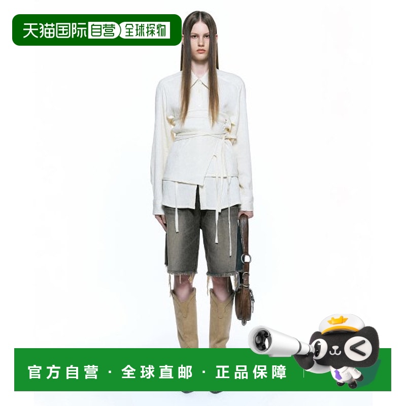 韩国直邮INSILENCE女款设计师新款秋冬高级简约时尚半身裙IW2C4SK