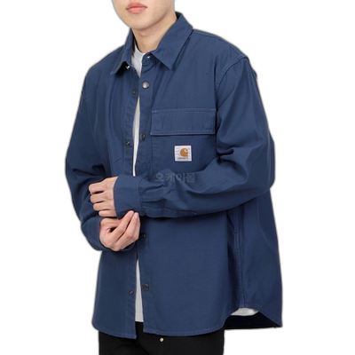 韩国直邮CARHARTT WIP Haworth Shirt Jacket 海沃斯衬衫夹克 男