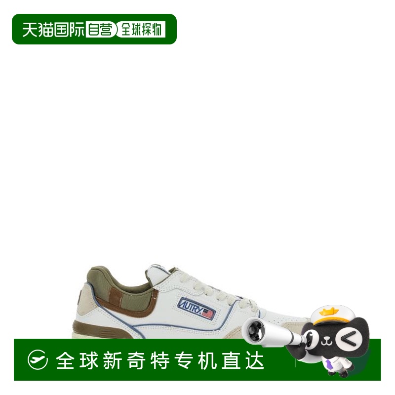 韩国直邮AUTRY25SS平板鞋男ROLMMC02WHTCOVERTGREEN White