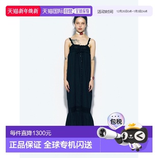 CALIE MAXI 女士连衣裙CA24BDR004BK TRIM DRES LACE 韩国直邮ASIF